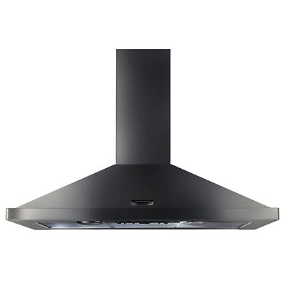 Rangemaster LEIHDC90SC Chimney Cooker Hood, Stainless Steel